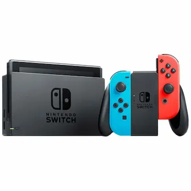 购买Nintendo Switch 霓虹蓝和霓虹红Joy-Con 游戏机